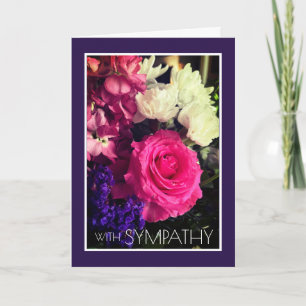 Amour et Condoléances ! Carte de sympathie spécial