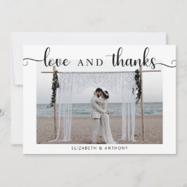 Amour et Merci Photo Mariage Simple Elegant Chic