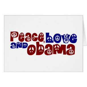 Amour et Obama de paix