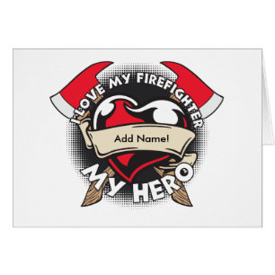 Amour fait sur commande mon sapeur-pompier