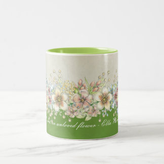 Amour - Floral - Mug de café
