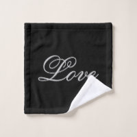 Amour Gris Noir Sophistiqué
