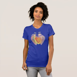 Amour Guardian Angels Art T-Shirts femmes