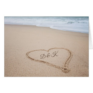 Amour I de plage du monogramme