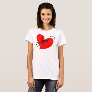 Amour (Liebe in Französisch) T-Shirt