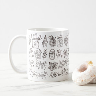 amour mariage mug