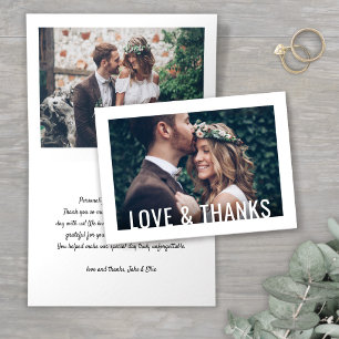Amour & Merci Modern Simple Border 2 Mariage photo