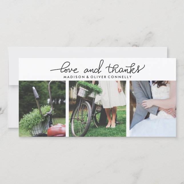 Amour Moderne Et Merci Mariage manuscrit (Devant)