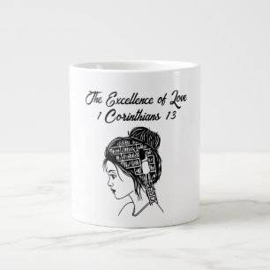 Amour -mug tasse de café géant