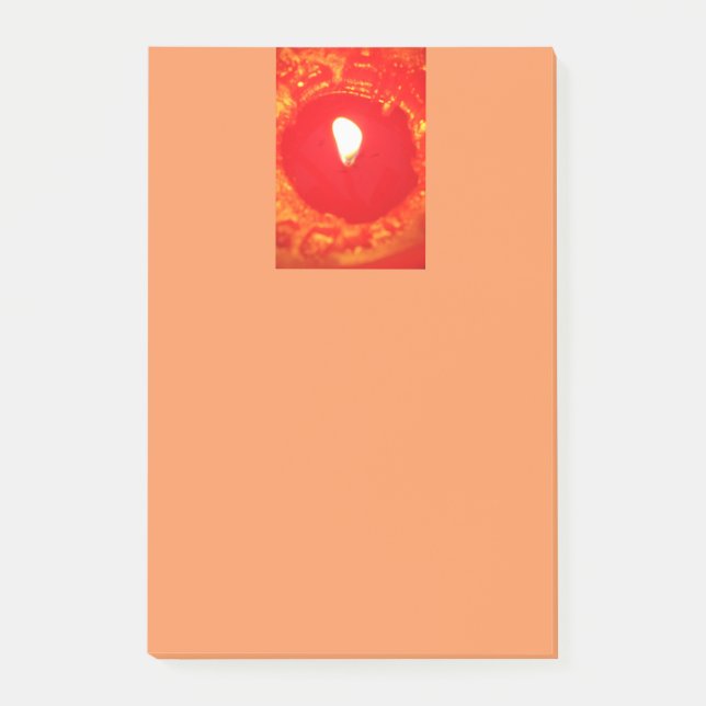 Amour, Noël rouge de notes de post-it de lumière (Devant)