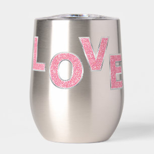 Amour Paillettes Roses