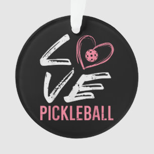 Amour Pickleball Cœur Pickle Ball Femmes Filles En