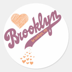 Amour Pour Brooklyn Sticker