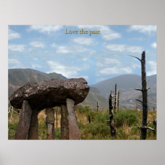 amour pour le poster passé