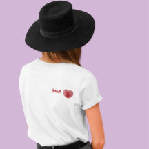 Amour roter Fingerabdruck Herz