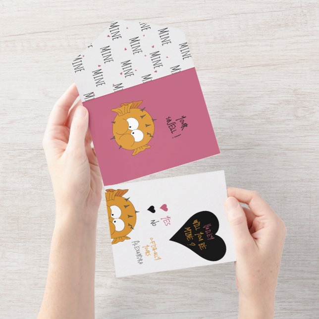 Amour, Seras-Tu Mien? Poisson Gonflé + Carte de la (Déchirure)