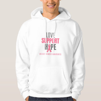 amour soutien espoir cancer du sein pullover sweat