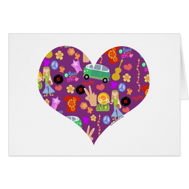 Amour super du pourpre 60s (Devant horizontal)