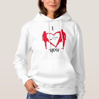 Amour Sweat - shirt à capuche pour femmes Cadeau c