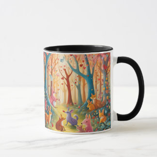 Amour thème valentines jour mug