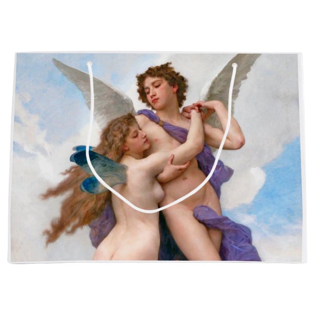 Amour und Psyche, Bouguereau Große Geschenktüte (Vorderseite)