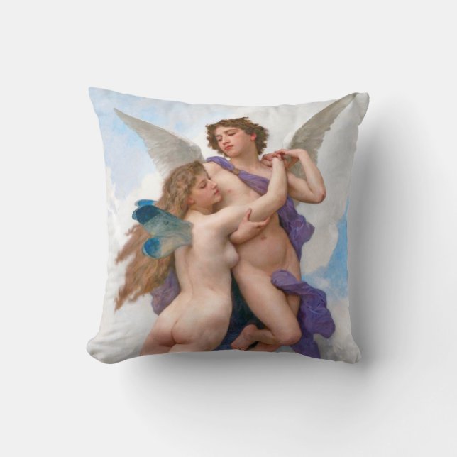 Amour und Psyche, Bouguereau Kissen (Vorderseite)