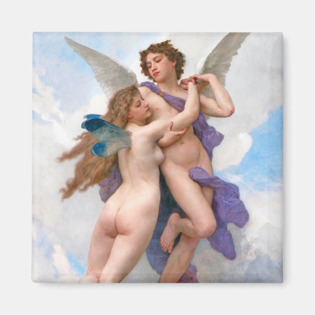 Amour und Psyche, Bouguereau Magnet (Vorne)