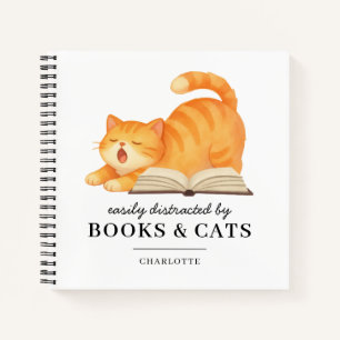 Amoureux de chats et de livres Citation drôle pers