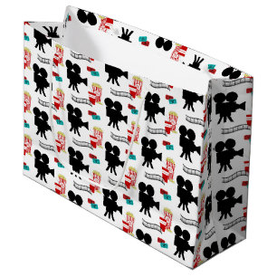 Amoureux de cinéma fête carrelage sac cadeau