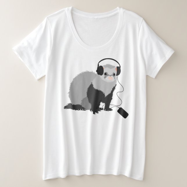 Amoureux de la musique furet (Design devant)