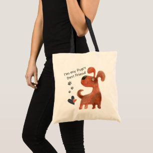 Amoureux de les chiens mignon sac fourre-tout chio