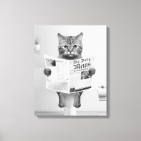 Amoureux des chats Art mural de salle de bain, Cha