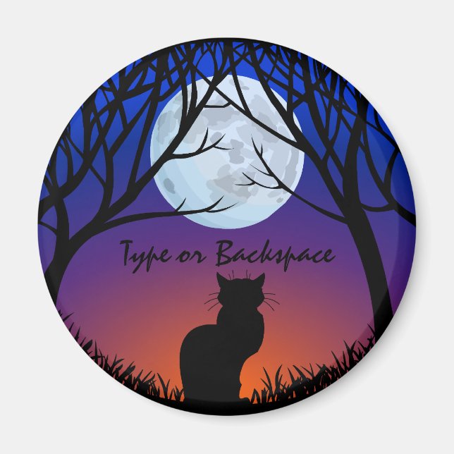 Amoureux des chats Magnet Cat Art Fridge Personnal (Devant)