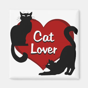 Amoureux des chats Magnet Kitty Chat Réfrigérateur