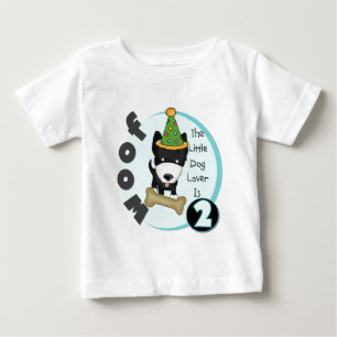 Amoureux des chiens 2e anniversaire Tshirts et cad