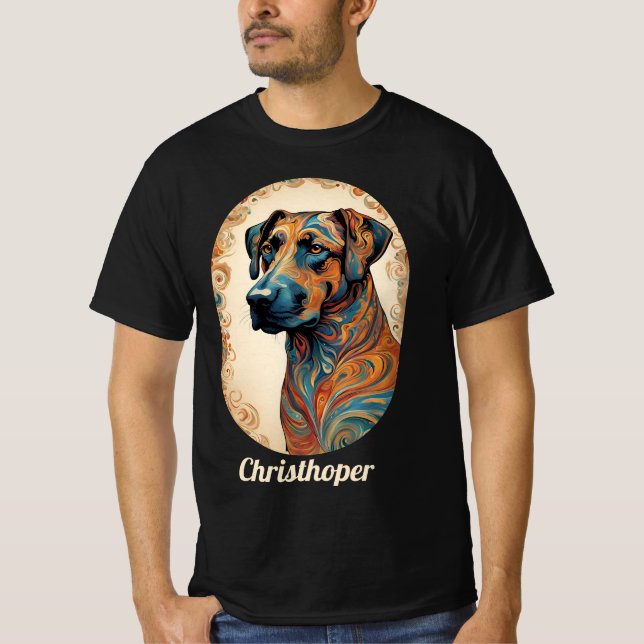 Amoureux des chiens T-Shirt (Devant)