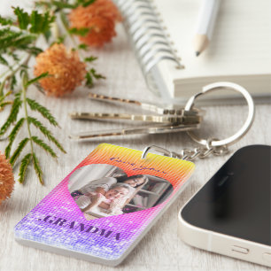 AMOUREZ-VOUS GRANDMA PHOTO PERSONNALISÉE HOLOGRAPH