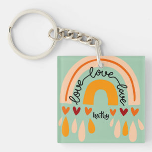 AMOVE LOVE LOVE RETRO BOHO COEURS EN BOW