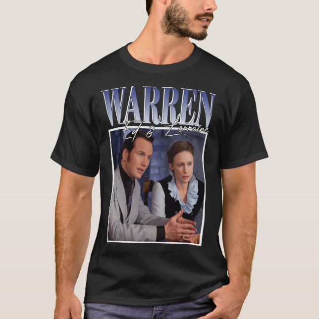 &amp ; Lorraine Warren Classic T-Shirt (Devant)