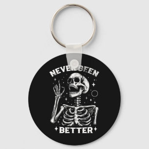 &amp; sarkastisches Halloween war nie besser Skele Schlüsselanhänger