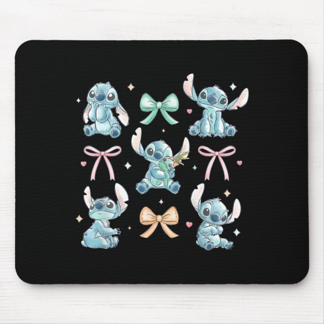 &amp; Scrump Coquette Style Bows Valentine's Day  Mousepad (Vorne)