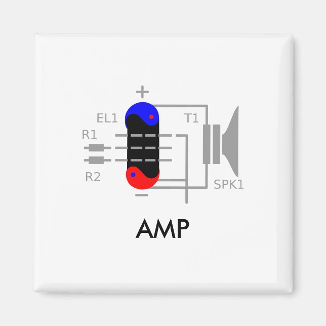 Amp Tube Magnet (Vorne)