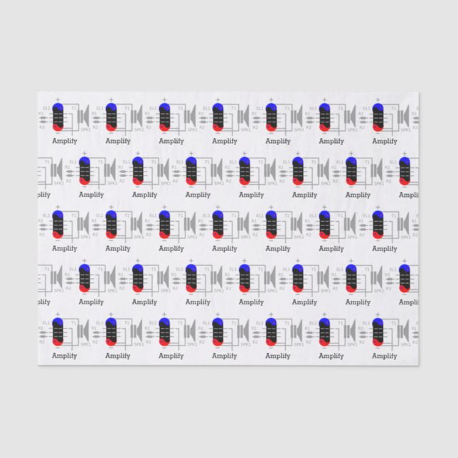 Amp Tube Seidenpapier (Vorderseite)
