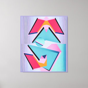 Ampamstract  leinwanddruck