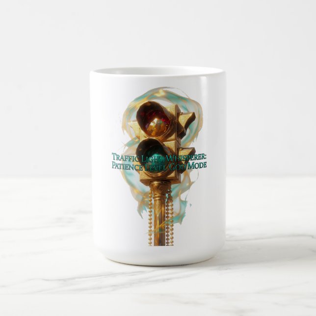 Ampel-Flüsterer T-Shirt Kaffeetasse (Mittel)