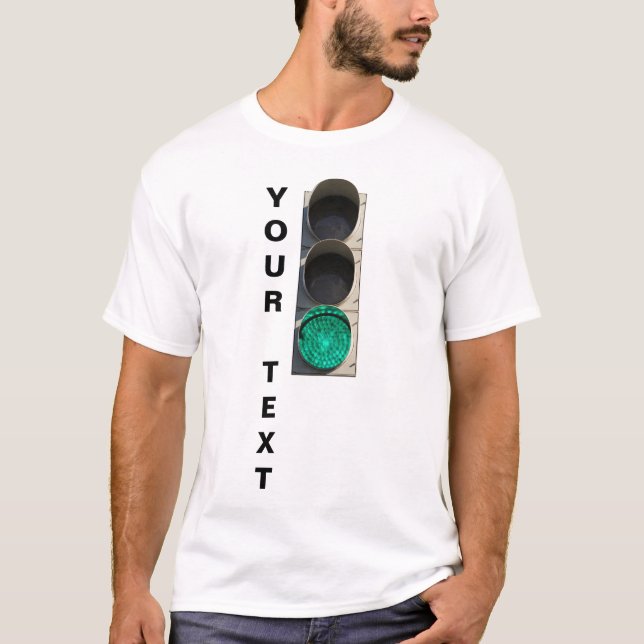 Ampel - grün T-Shirt (Vorderseite)