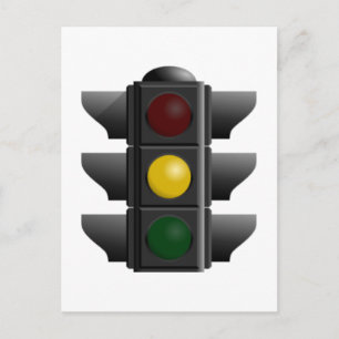 Ampel Postkarte