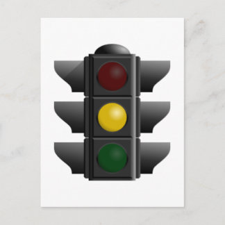 Ampel Postkarte