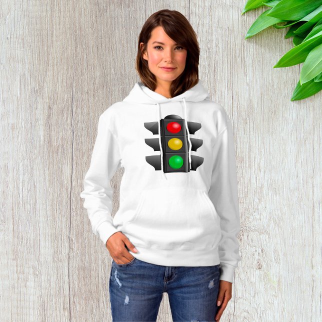 Ampelleuchten Rot-Gelb-Grün-Signal Hoodie (Von Creator hochgeladen)