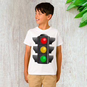 Ampelleuchten Rot-Gelb-Grün-Signal T-Shirt
